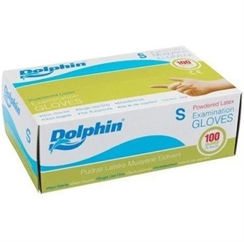 Dolphin Muayene Eldiveni S (100 Adet Paket)
