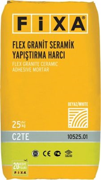 Fixa Seramik Yapıştırıcı Flex Gri 25 Kg