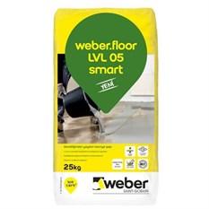 Weber Floor LVL 05 Kendiliğinden Yayılan Akıllı Şap 25 Kg